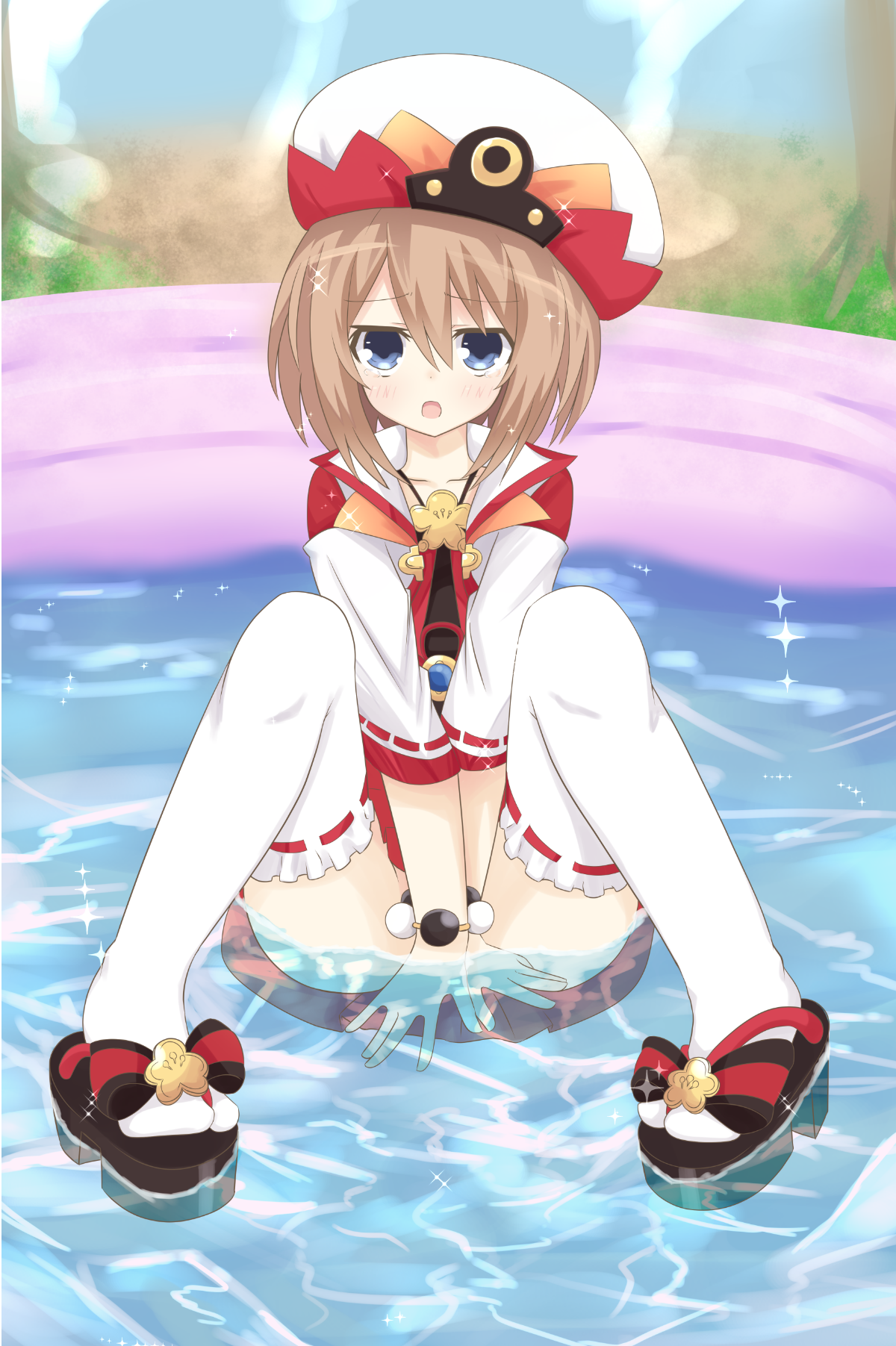 超次元少女ネプテューヌシリーズの貧乳ぺったんこロリお姉ちゃんブランちゃんの二次エロ画像100連発-77