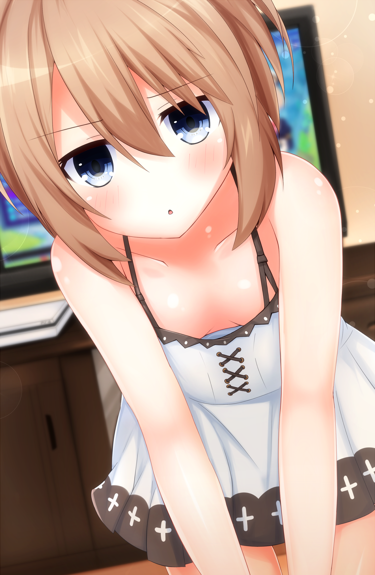 超次元少女ネプテューヌシリーズの貧乳ぺったんこロリお姉ちゃんブランちゃんの二次エロ画像100連発-84
