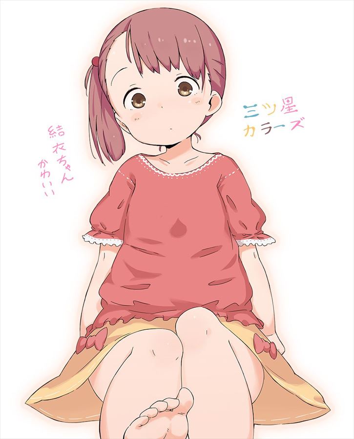 三ツ星カラーズのカラーズリーダーで泣き虫ロリJSな赤松結衣ちゃんの二次エロ画像-13