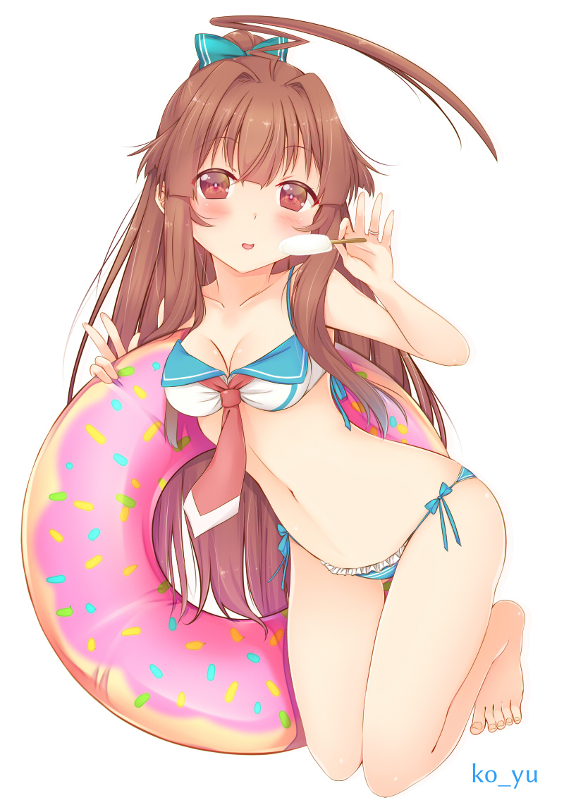 艦隊これくしょんのショートパンツまぶしいロリ美乳球磨ちゃんの二次エロ画像-24