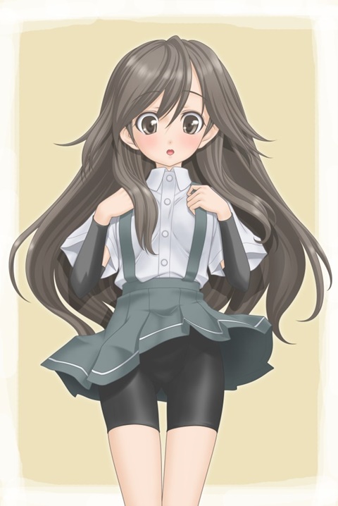 艦隊これくしょんのロリなのに合法っぽい色気を感じられる駆逐艦荒潮ちゃんの二次エロ画像100連発-28