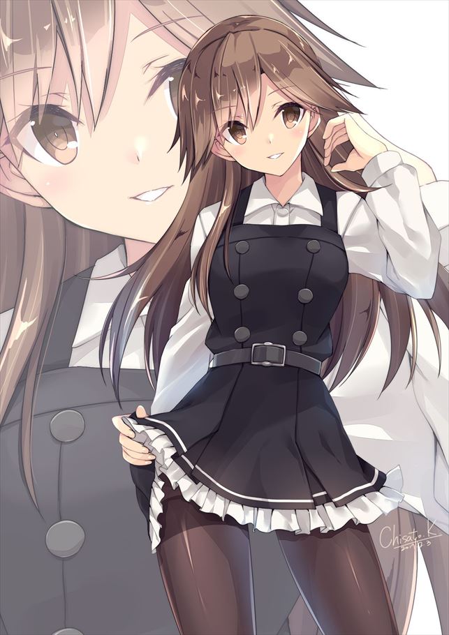 艦隊これくしょんのロリなのに合法っぽい色気を感じられる駆逐艦荒潮ちゃんの二次エロ画像100連発-36
