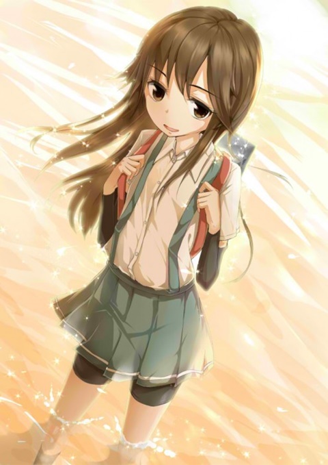 艦隊これくしょんのロリなのに合法っぽい色気を感じられる駆逐艦荒潮ちゃんの二次エロ画像100連発-38
