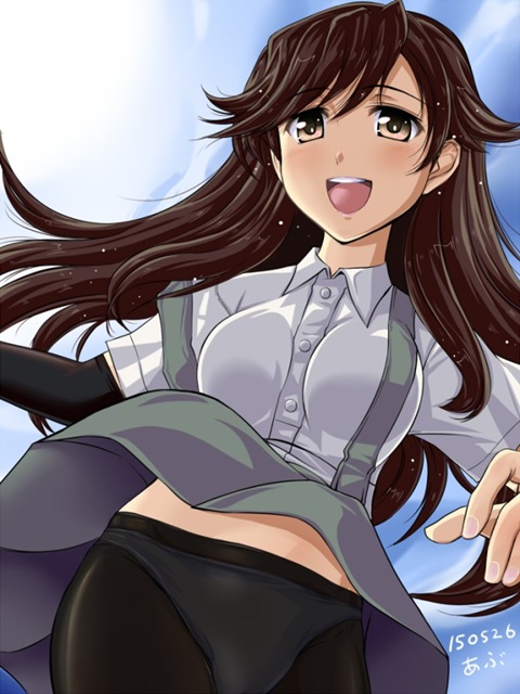 艦隊これくしょんのロリなのに合法っぽい色気を感じられる駆逐艦荒潮ちゃんの二次エロ画像100連発-46