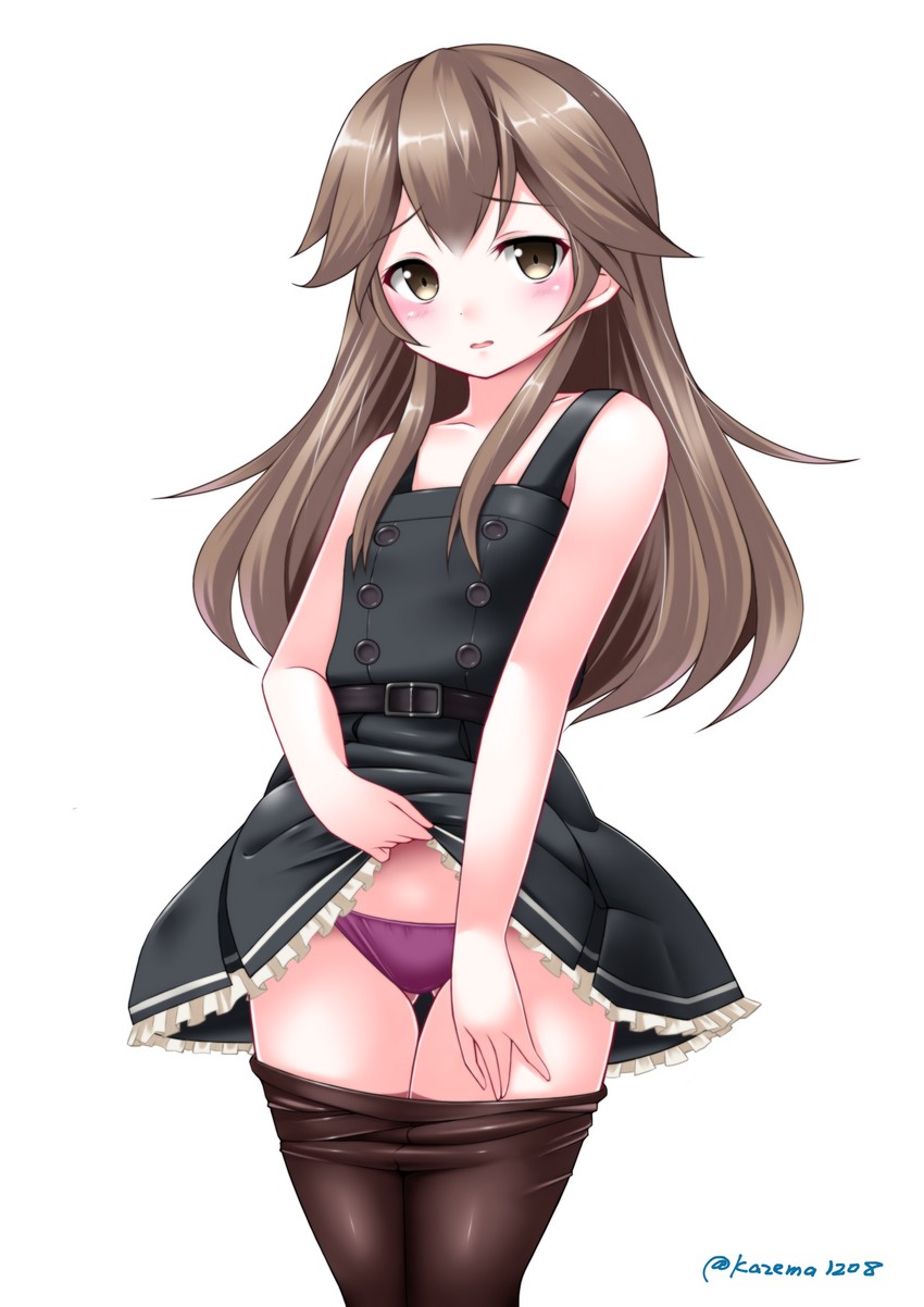 艦隊これくしょんのロリなのに合法っぽい色気を感じられる駆逐艦荒潮ちゃんの二次エロ画像100連発-50