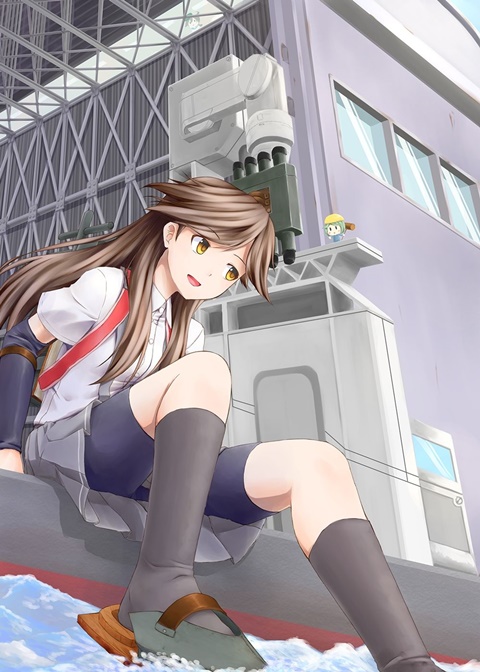 艦隊これくしょんのロリなのに合法っぽい色気を感じられる駆逐艦荒潮ちゃんの二次エロ画像100連発-54