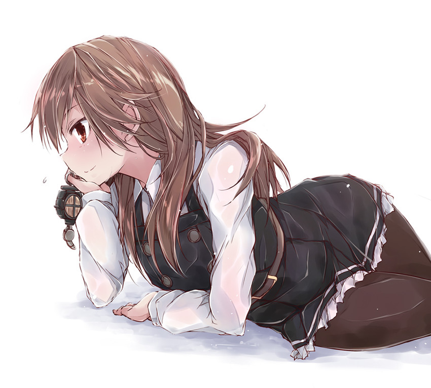 艦隊これくしょんのロリなのに合法っぽい色気を感じられる駆逐艦荒潮ちゃんの二次エロ画像100連発-56