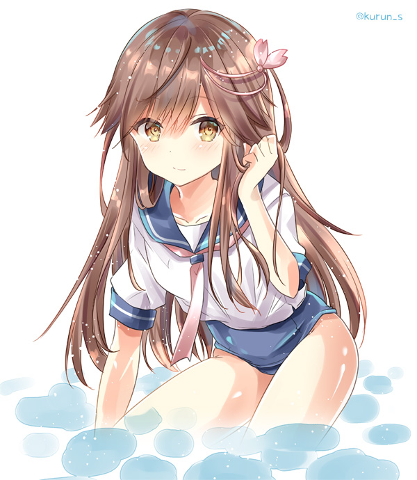 艦隊これくしょんのロリなのに合法っぽい色気を感じられる駆逐艦荒潮ちゃんの二次エロ画像100連発-57