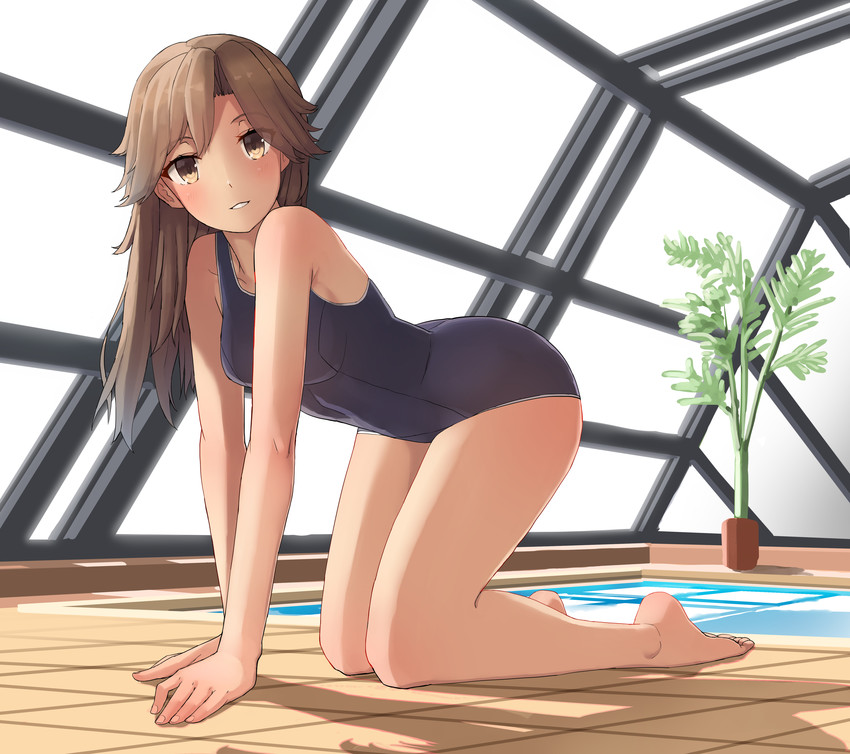 艦隊これくしょんのロリなのに合法っぽい色気を感じられる駆逐艦荒潮ちゃんの二次エロ画像100連発-63