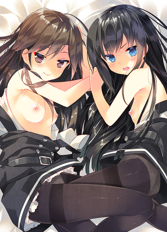 艦隊これくしょんのロリなのに合法っぽい色気を感じられる駆逐艦荒潮ちゃんの二次エロ画像100連発-92