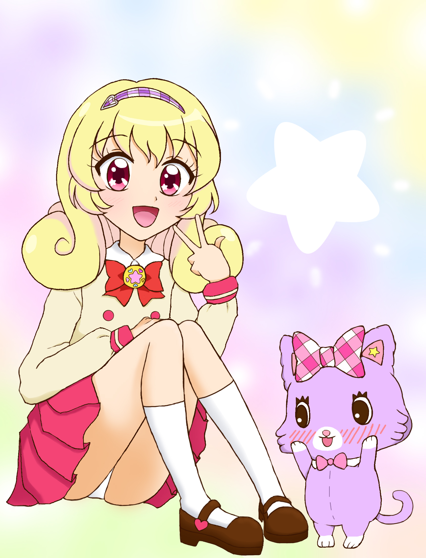 ミュークルドリーミーの女子中学生、JC1年なロリ主人公日向ゆめちゃんの二次エロ画像-35