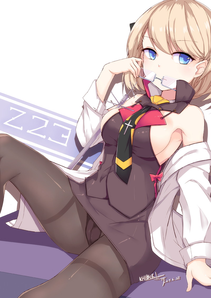 アズールレーンの初期艦でロリ巨乳感が強いニーミちゃんことZ23ちゃんの二次エロ画像-47