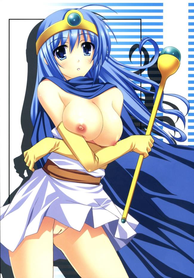 ドラゴンクエスト3のこっちが賢者になりそうな女賢者ちゃんのスケベな二次エロ画像100連発！-46