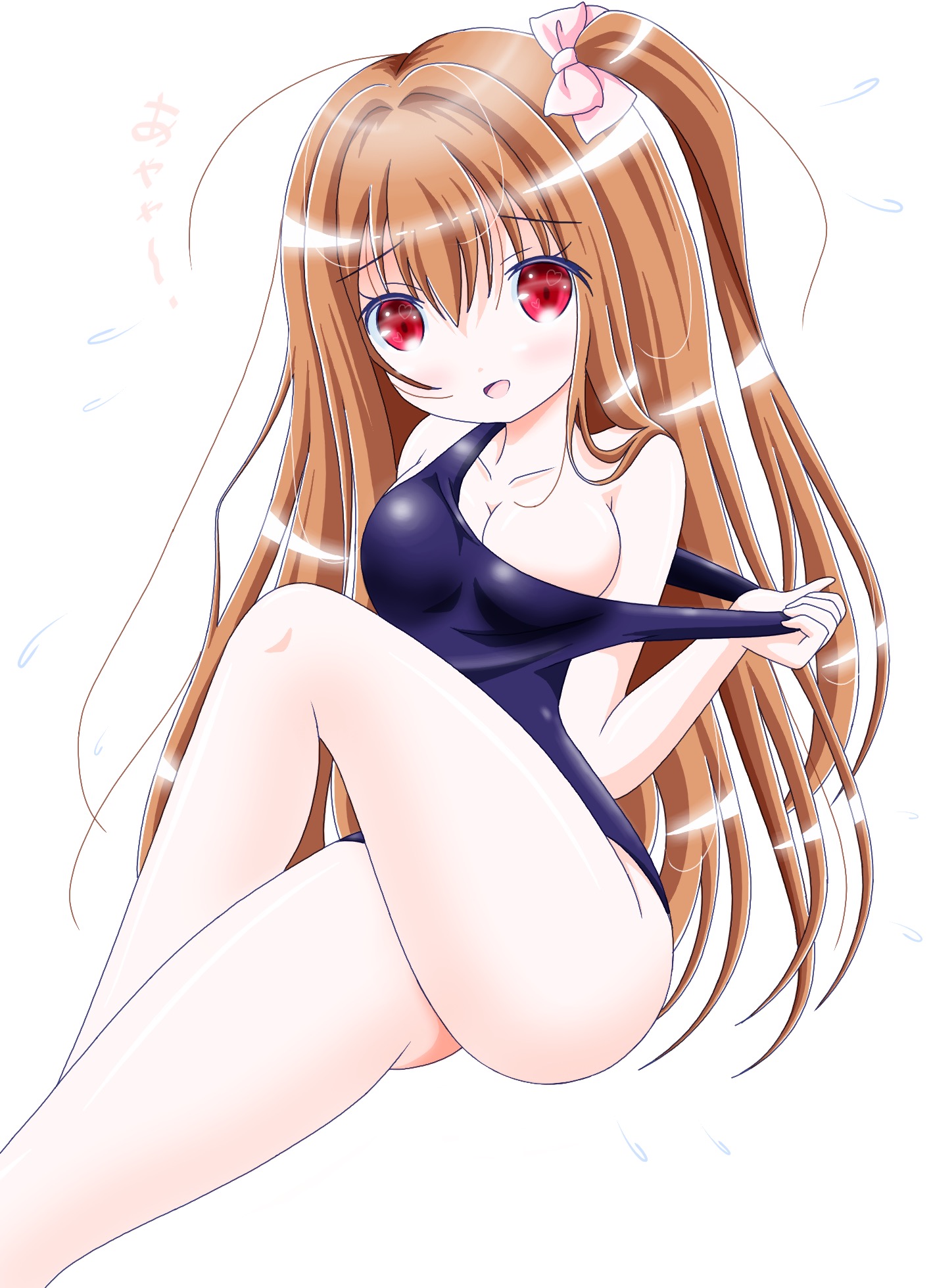 GF(仮)のサイドポニテかわいい後輩ロリ普乳な朝比奈桃子ちゃんの剥ぎコラ＆二次エロ画像-10