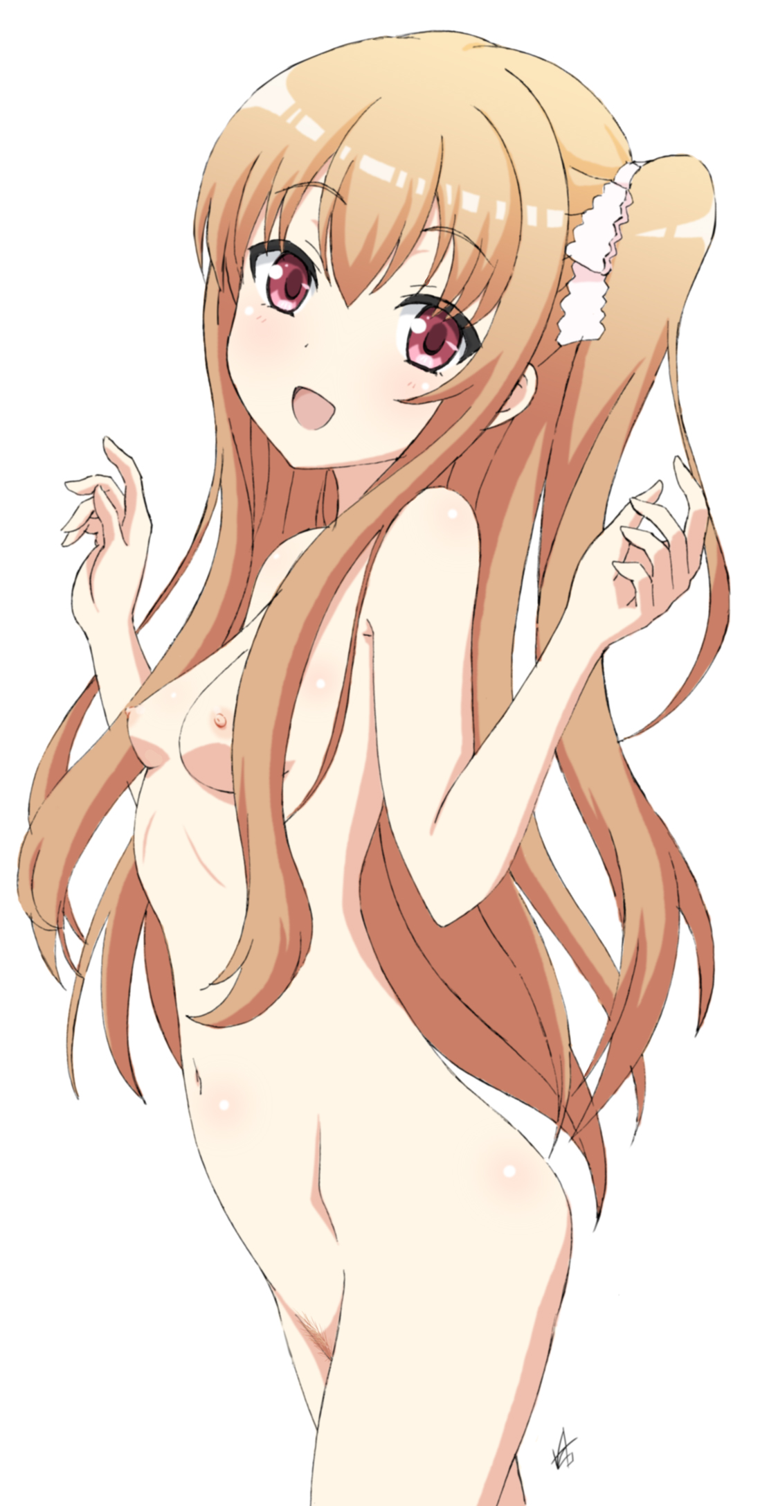 GF(仮)のサイドポニテかわいい後輩ロリ普乳な朝比奈桃子ちゃんの剥ぎコラ＆二次エロ画像-18