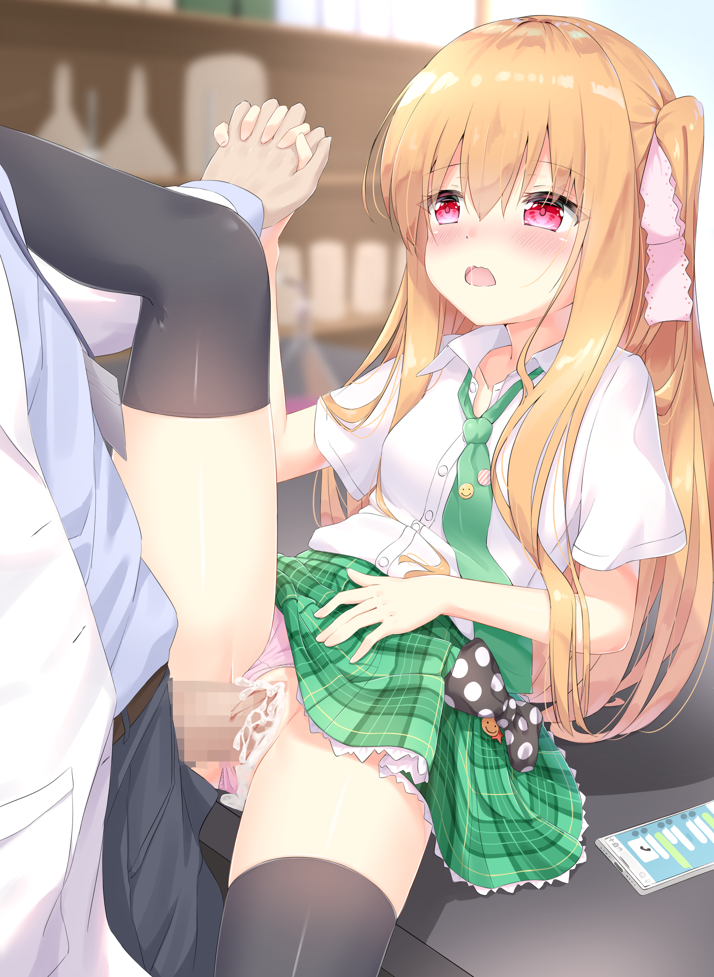 GF(仮)のサイドポニテかわいい後輩ロリ普乳な朝比奈桃子ちゃんの剥ぎコラ＆二次エロ画像-31
