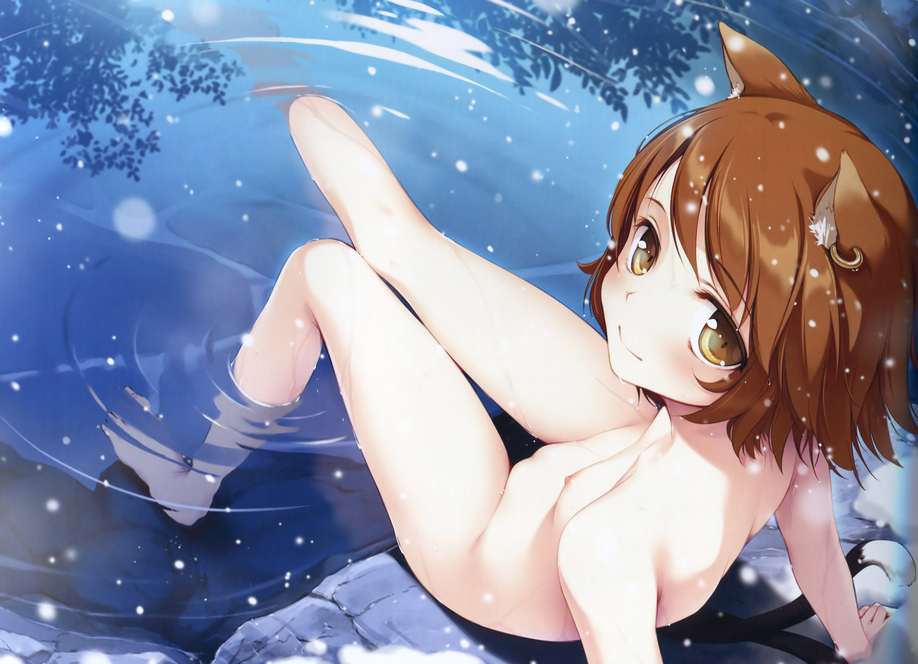 東方Projectのロリかわ化け猫娘の橙ちゃんの体つきが幼い感じな二次エロ画像-92