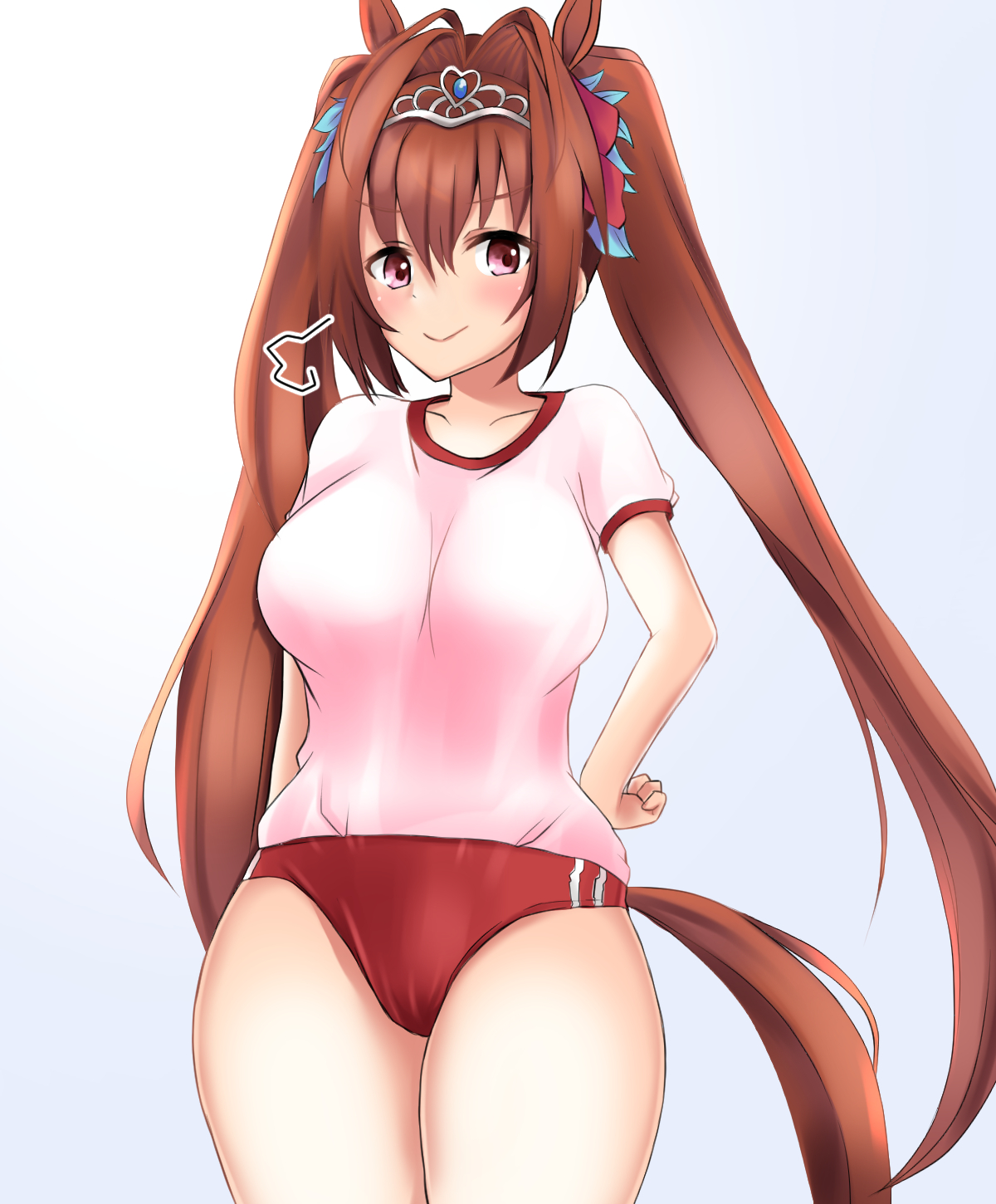 中等部に上がったばかりとは思えない立派なものをお持ちなダイワスカーレットちゃんの魅力的なファンアート！-51