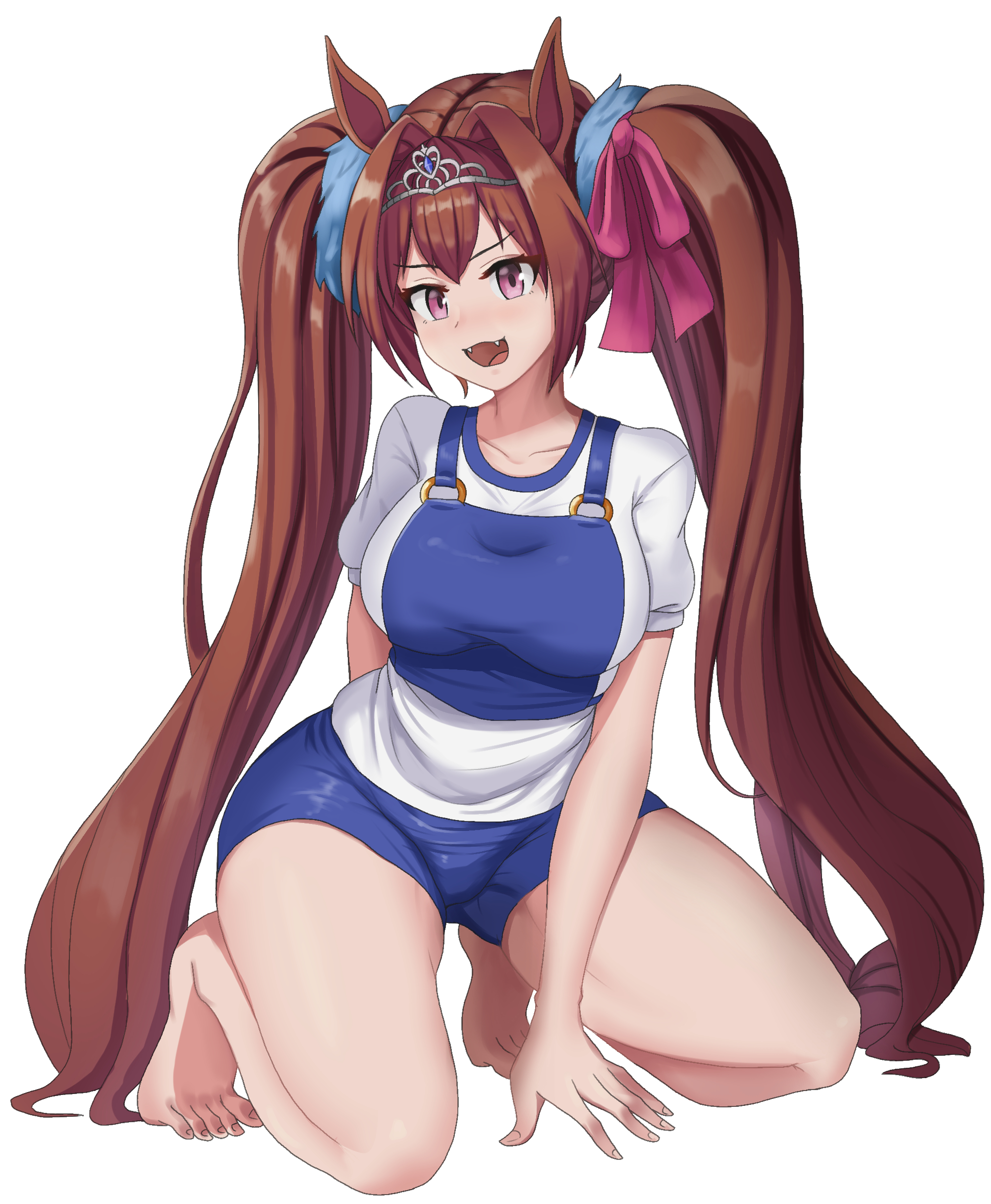 中等部に上がったばかりとは思えない立派なものをお持ちなダイワスカーレットちゃんの魅力的なファンアート！-107