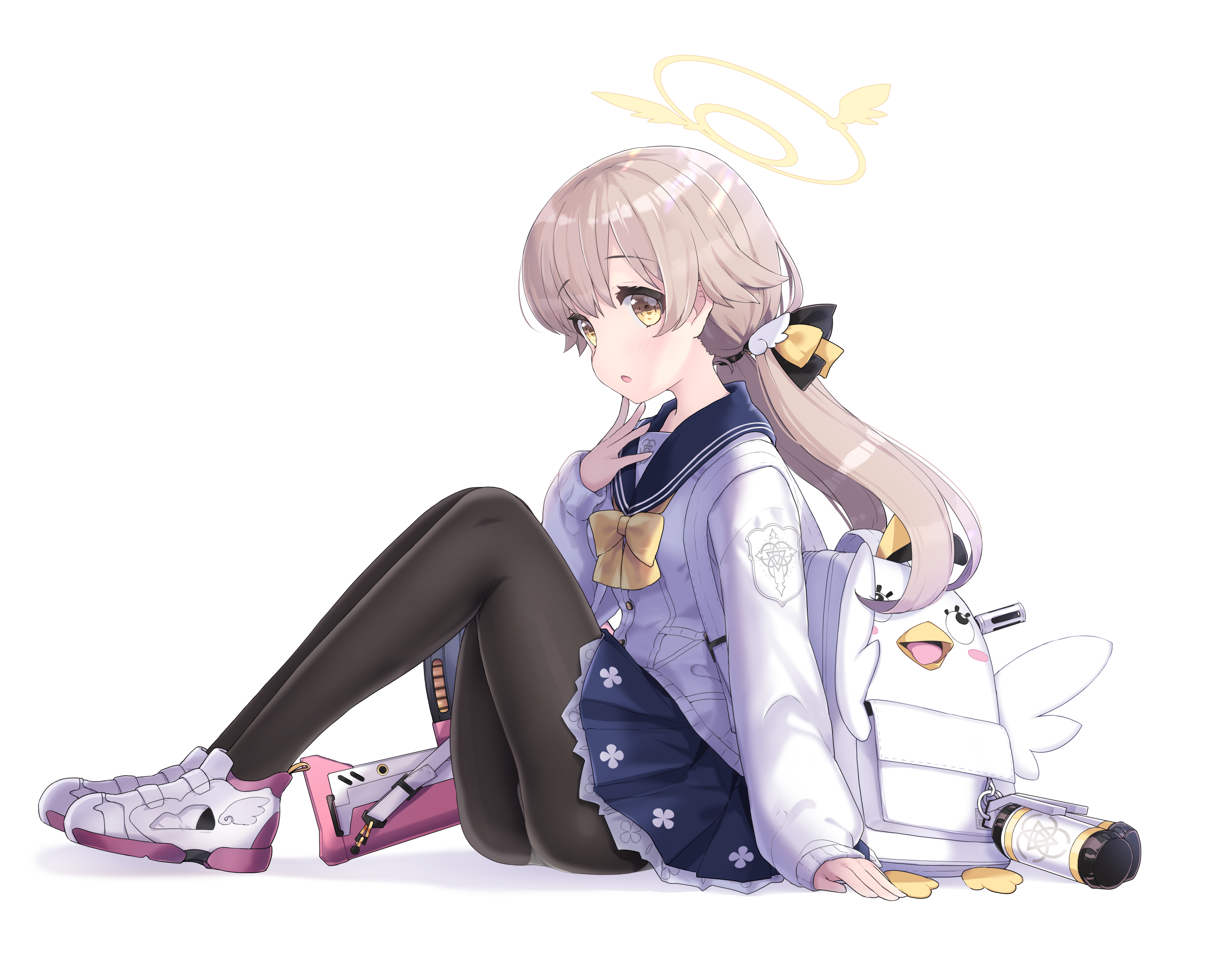 ブルーアーカイブの水着が可愛いちっぱい美少女阿慈谷ヒフミちゃんの二次エロ画像-56