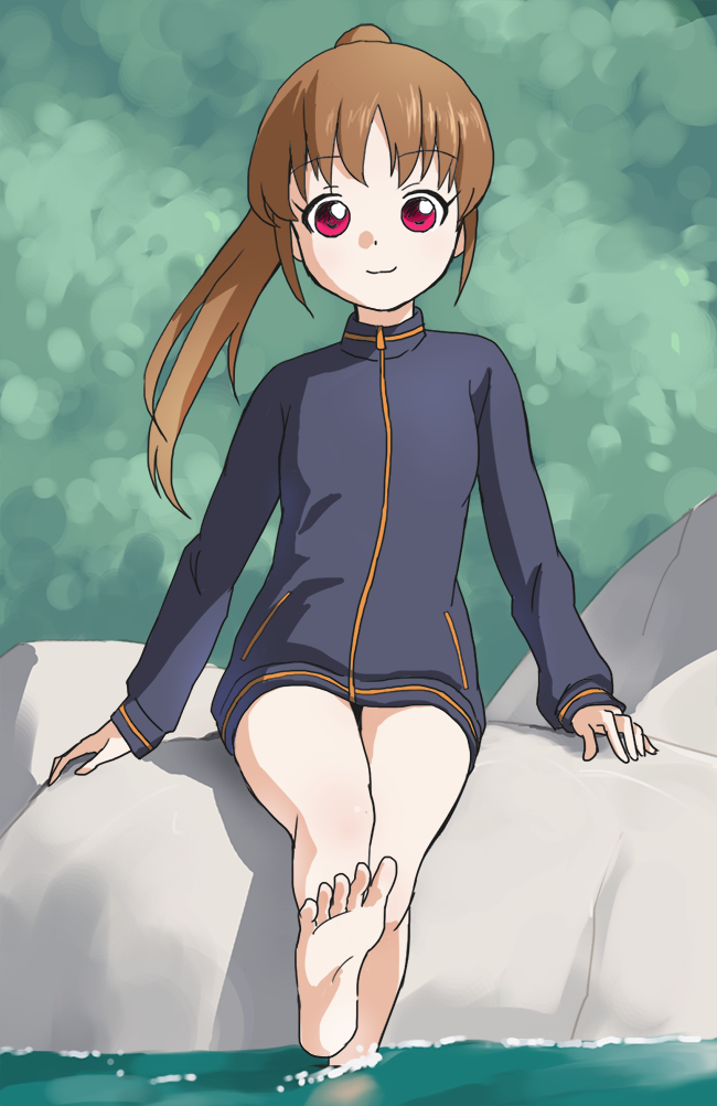 咲-Saki-阿知賀編SideAの主人公でJKとは思えないロリボディと裸ジャージがヤバい高鴨穏乃ちゃんの二次エロ画像-117