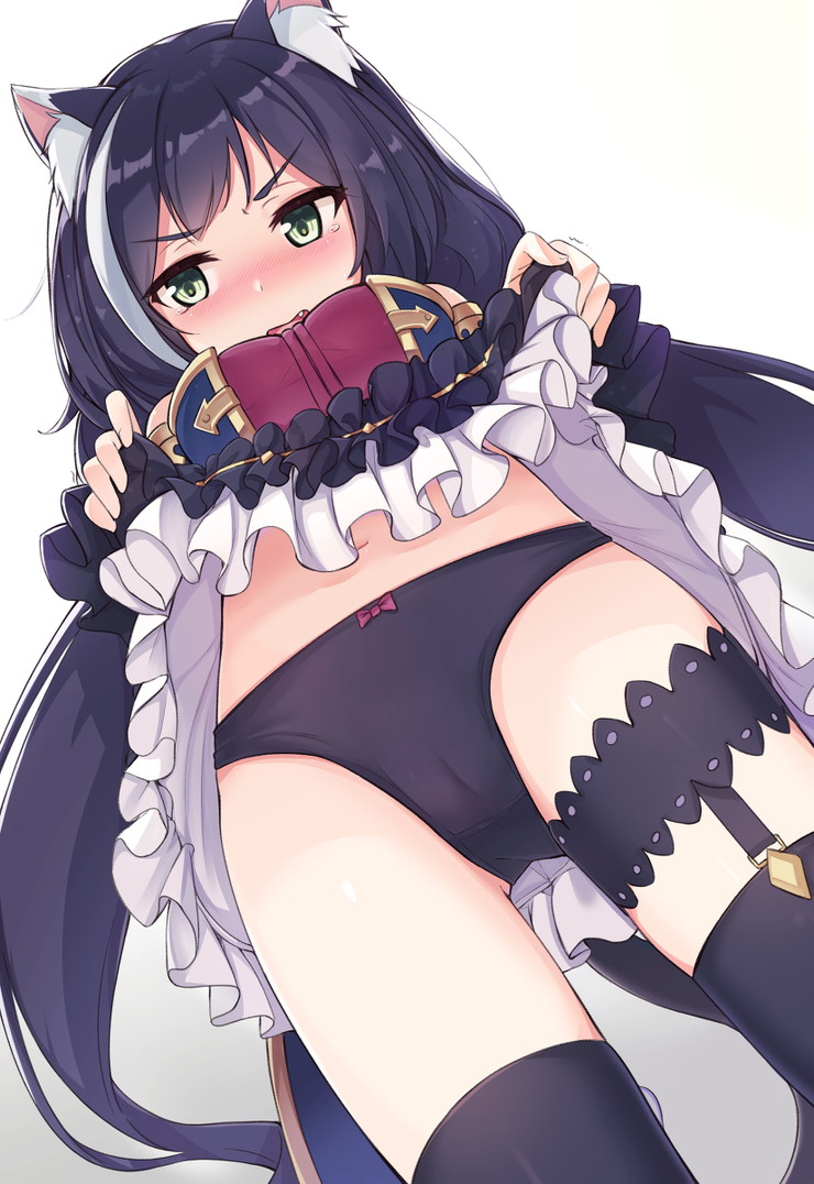 プリコネの猫耳美乳微ロリ少女14歳のキャルちゃんのかわいい姿がたまらん二次エロ画像-79