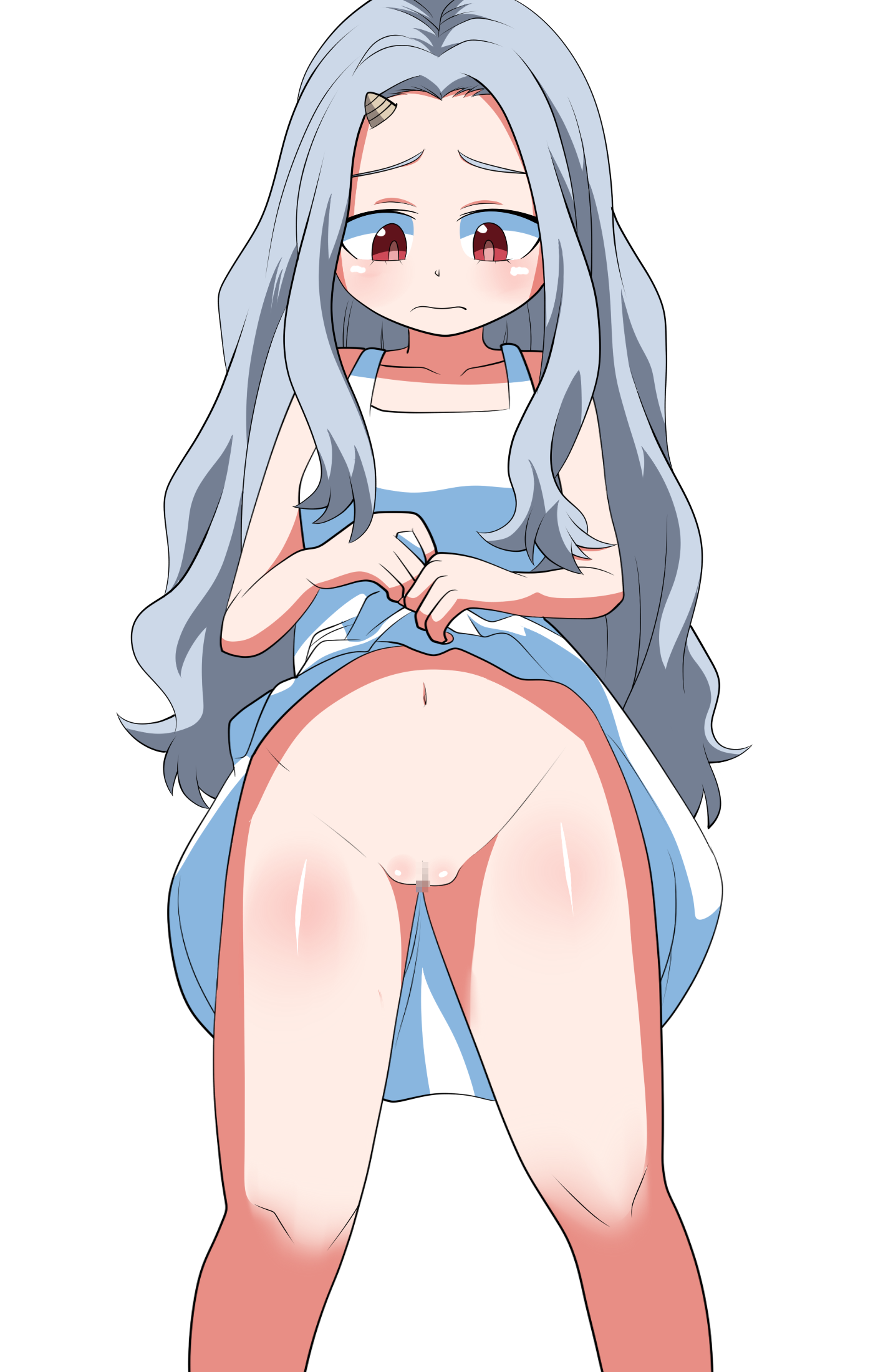 僕のヒーローアカデミアの6歳銀髪ロリ少女でとても可愛らしい壊理ちゃんの二次エロ画像-30