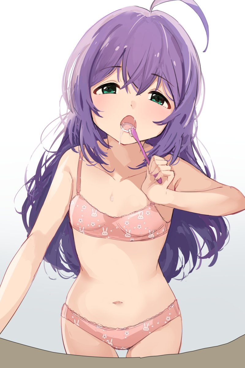 アイドルマスターミリオンライブの14歳ロリJCでアホ毛かわいい望月杏奈ちゃんの二次エロ画像-50