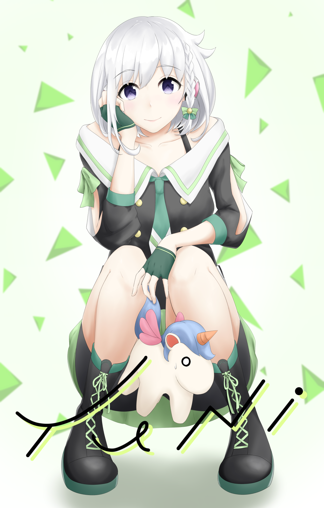 バーチャルユーチューバーというかバーチャルシンガーなYuNiちゃんの二次エロ画像-27