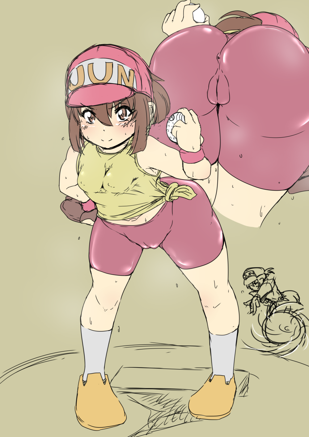 爆走兄弟レッツ&ゴー!!のJS4年スパッツロリ少女佐上ジュンちゃんの二次エロ画像-53