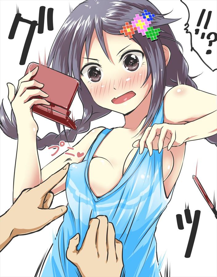 アイドルマスター・シンデレラガールズ、デレマスのゲーマーロリ美少女三好紗南ちゃん14歳の魅力的な二次エロ画像-33