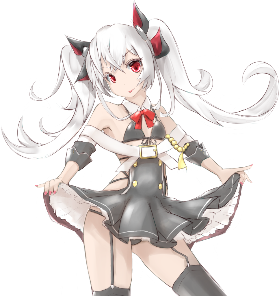 アズールレーンの銀髪ロリセクシー駆逐艦ヴァンパイアちゃんの二次エロ画像-45