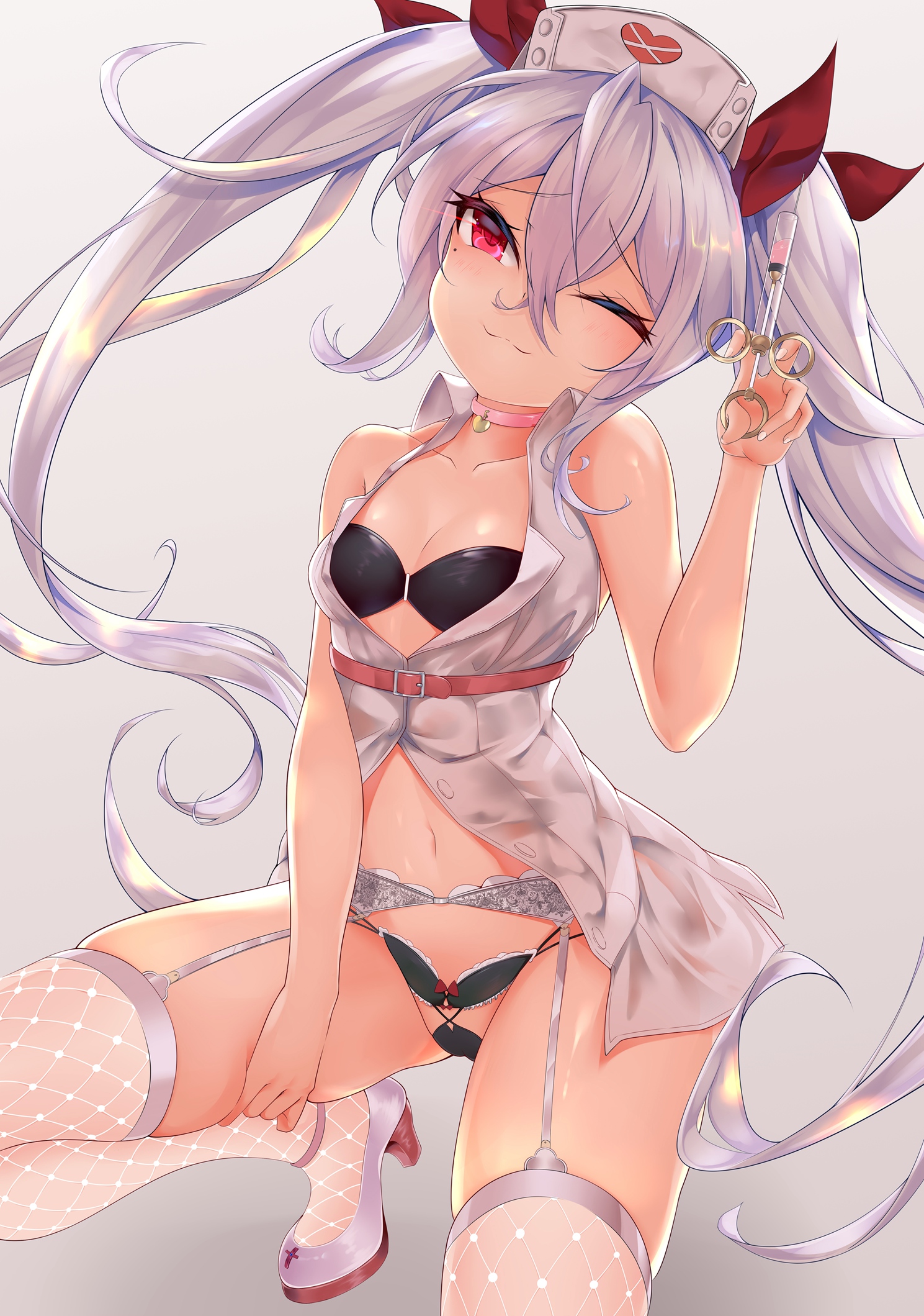 アズールレーンの銀髪ロリセクシー駆逐艦ヴァンパイアちゃんの二次エロ画像-60