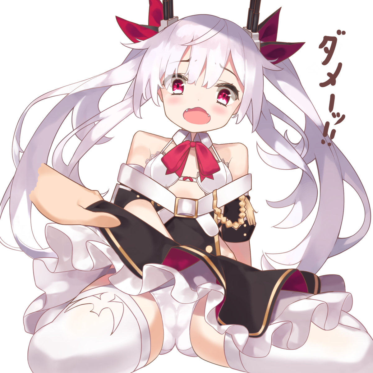 アズールレーンの銀髪ロリセクシー駆逐艦ヴァンパイアちゃんの二次エロ画像-68