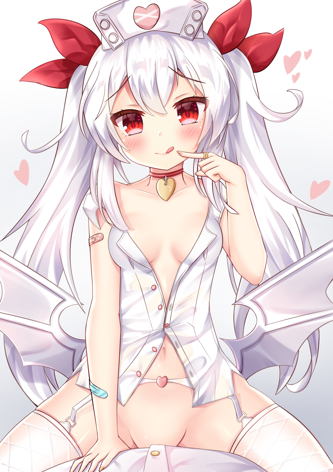 アズールレーンの銀髪ロリセクシー駆逐艦ヴァンパイアちゃんの二次エロ画像-88