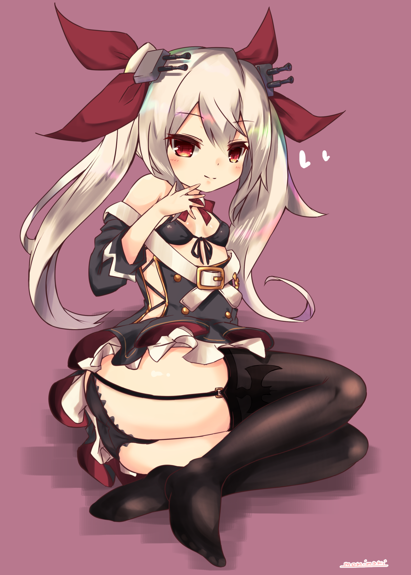 アズールレーンの銀髪ロリセクシー駆逐艦ヴァンパイアちゃんの二次エロ画像-91