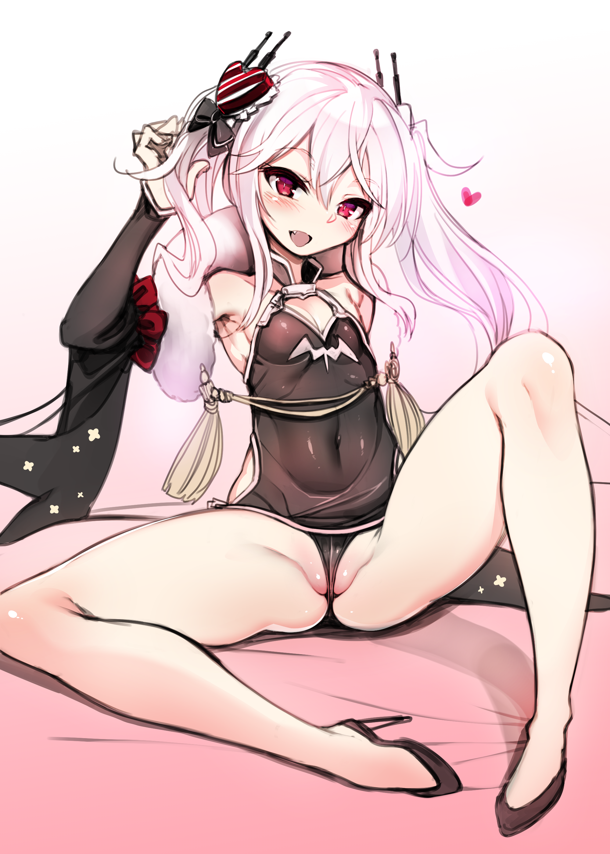 アズールレーンの銀髪ロリセクシー駆逐艦ヴァンパイアちゃんの二次エロ画像-104