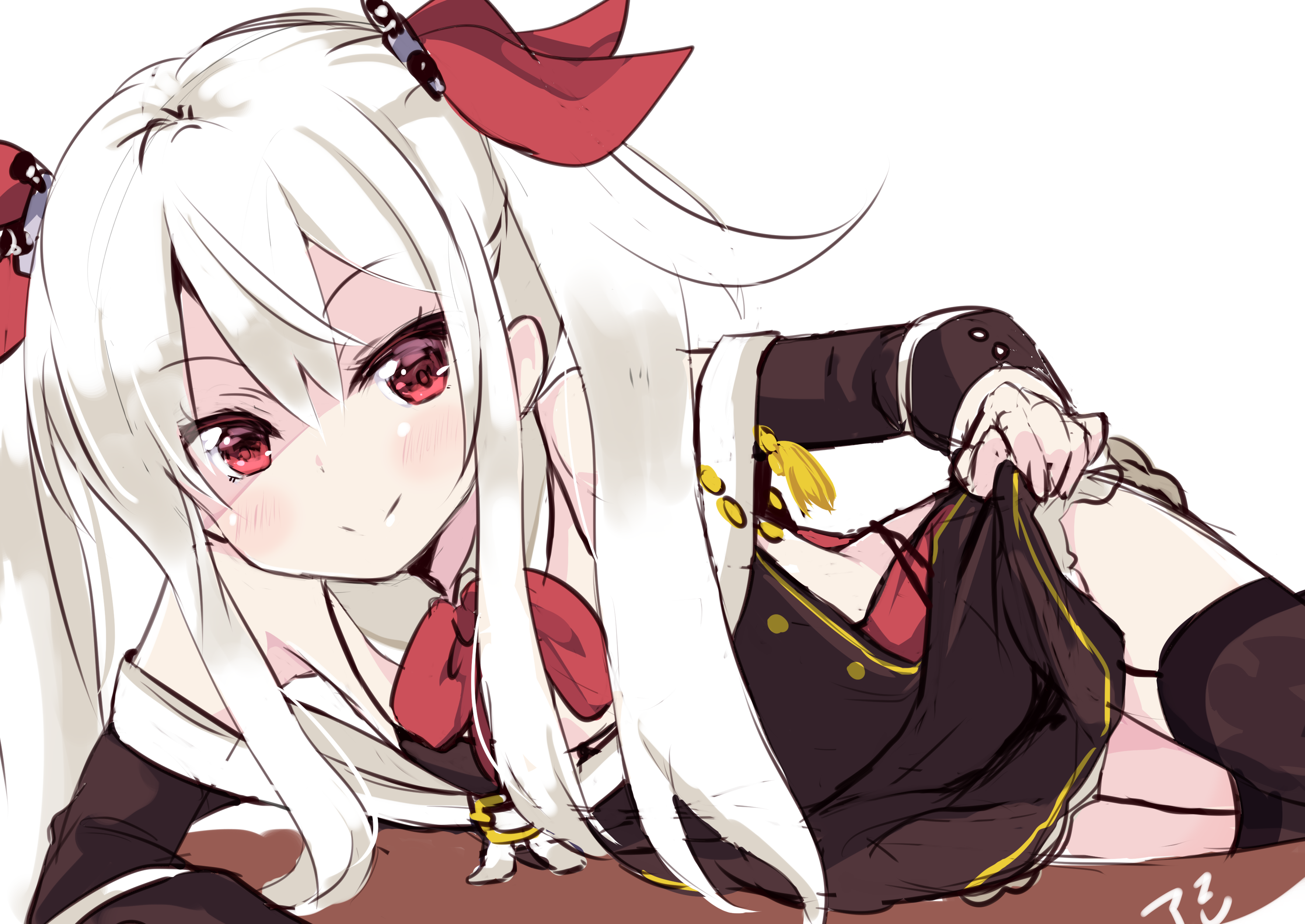 アズールレーンの銀髪ロリセクシー駆逐艦ヴァンパイアちゃんの二次エロ画像-110