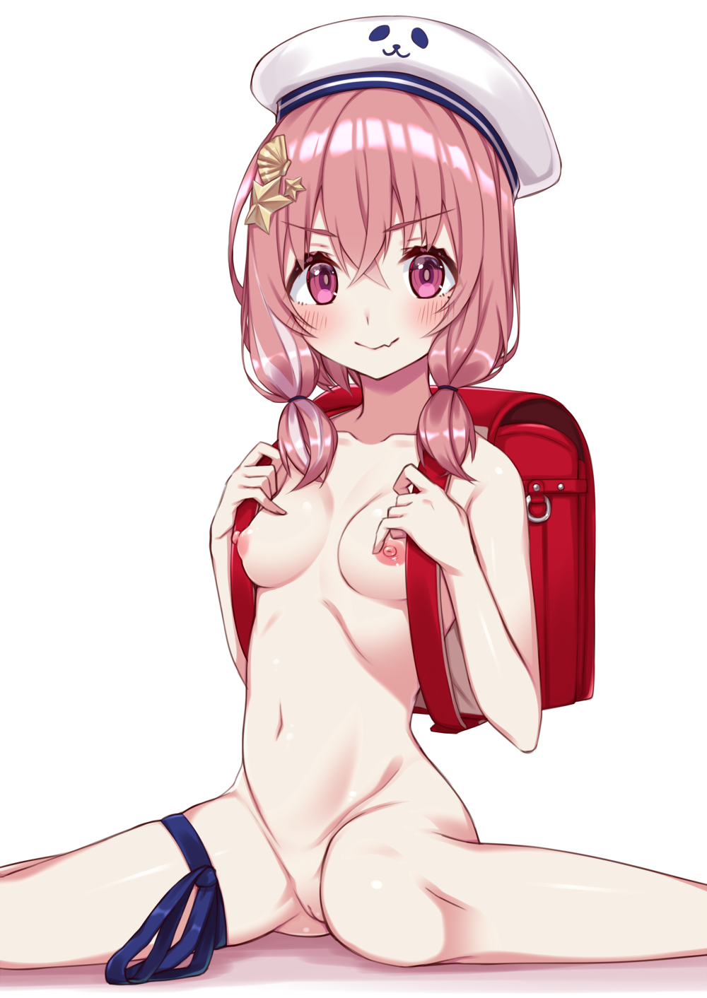 にじさんじのピンク髪貧乳ちっぱいJKバーチャルライバー笹木咲ちゃんの二次エロ画像-41