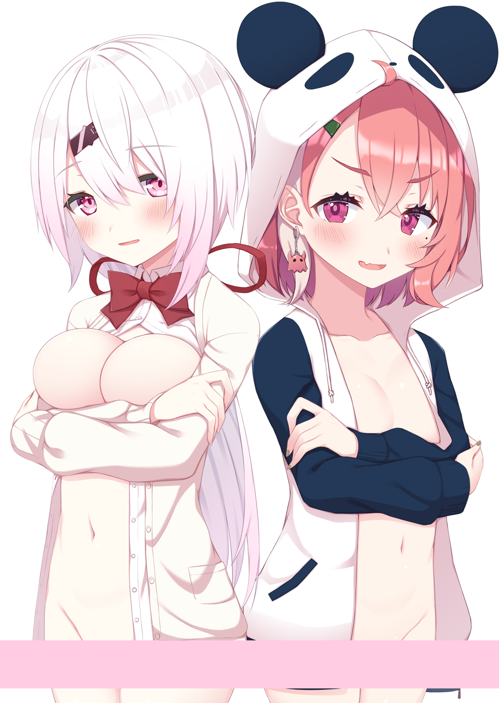 にじさんじのピンク髪貧乳ちっぱいJKバーチャルライバー笹木咲ちゃんの二次エロ画像-44