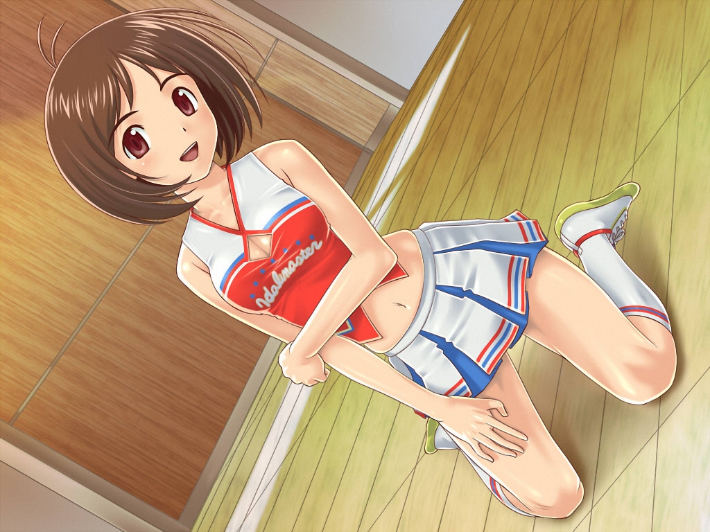 アイドルマスター ディアリースターズの発育のいい13歳ロリ少女日高愛ちゃんの二次エロ画像-46