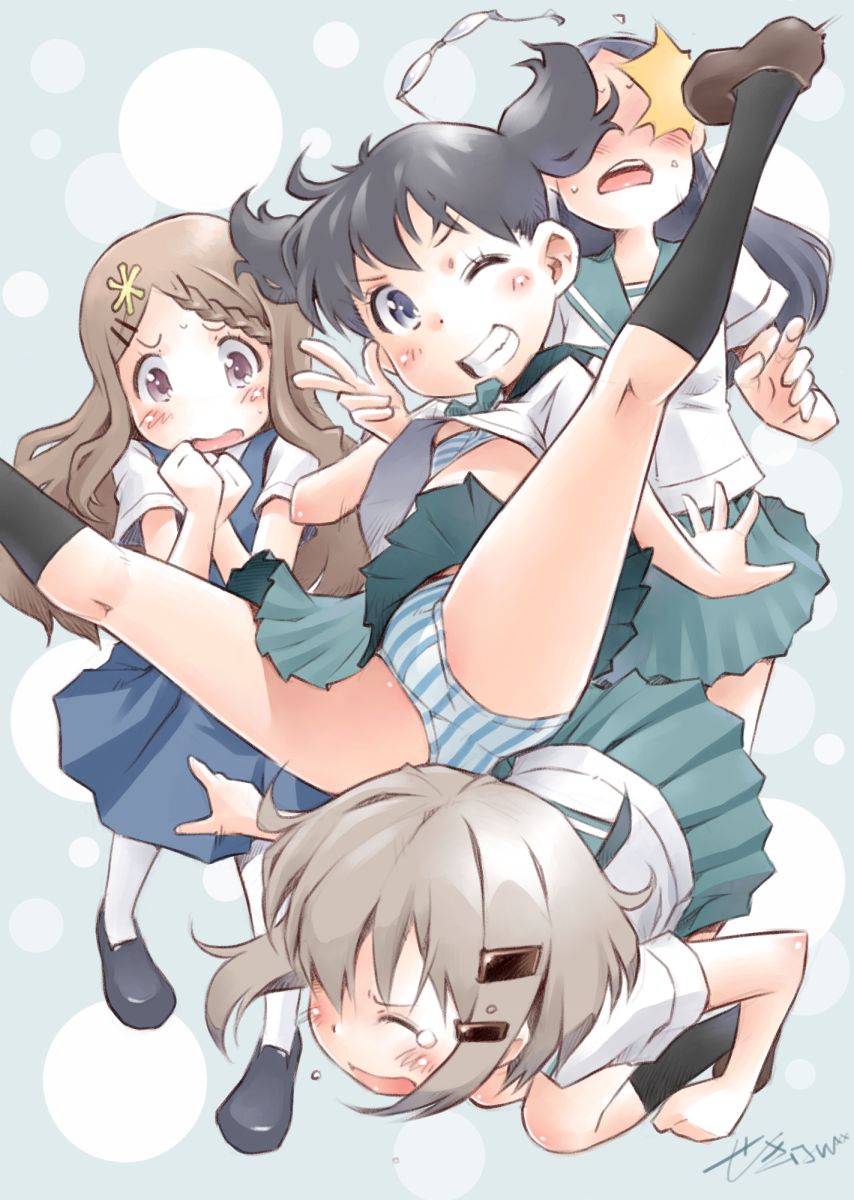 ヤマノススメの幼馴染カップリング雪村あおいちゃんと倉上ひなたちゃんのあおひな百合レズ二次画像-7