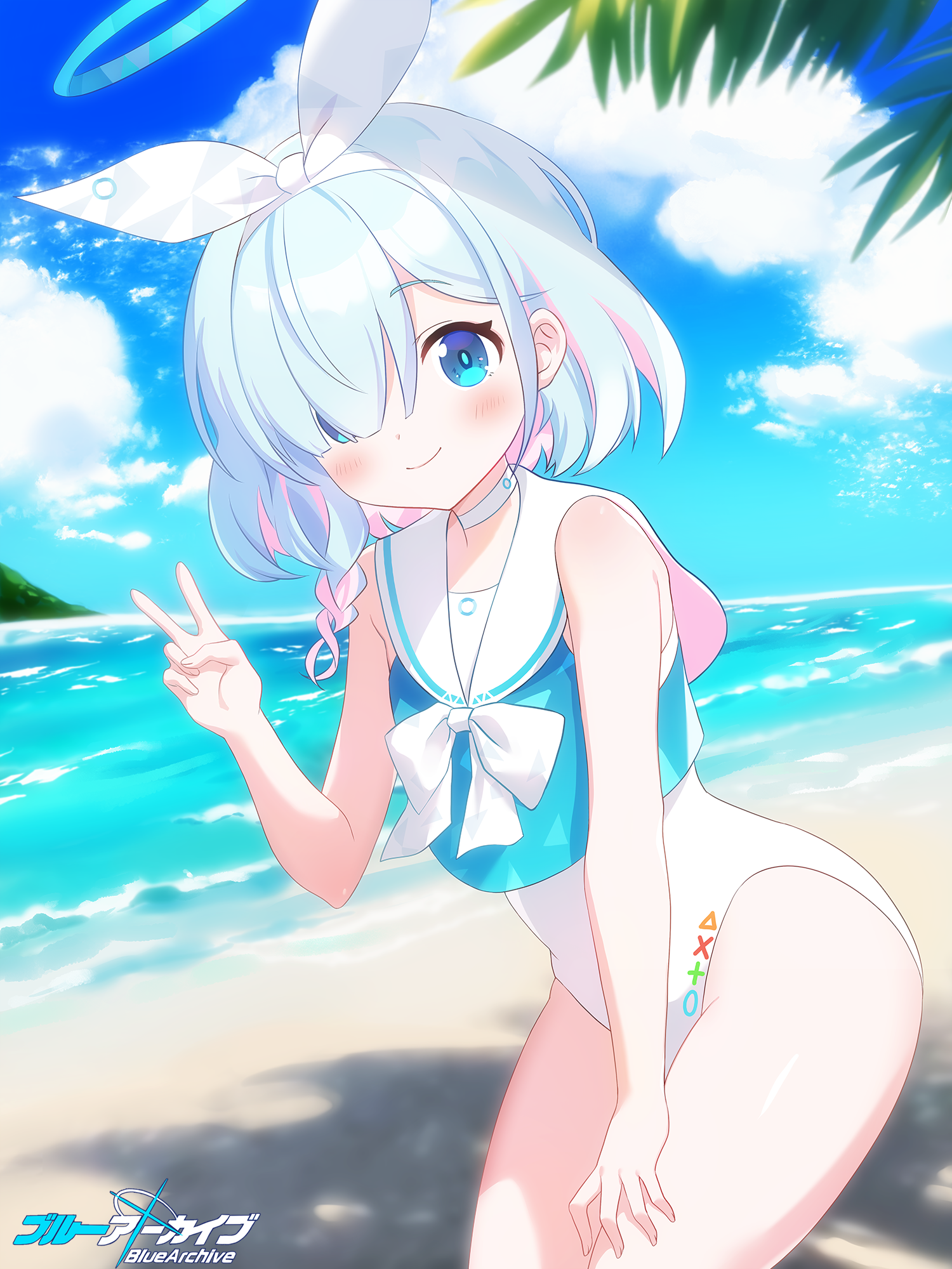ブルーアーカイブのロリかわへそチラ満点サポートAIアロナちゃんの二次エロ画像-82