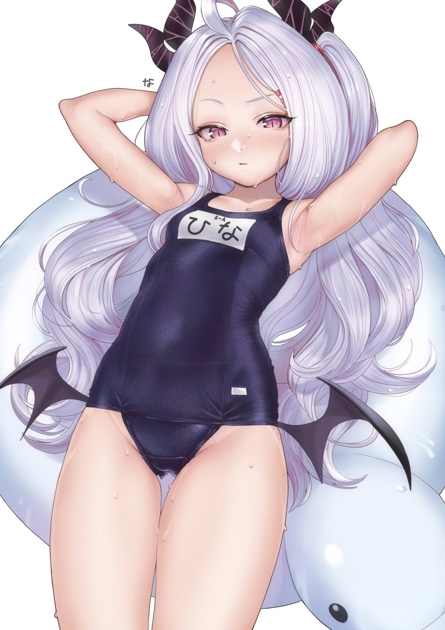 ブルーアーカイブのロリ体系JK3年生で風紀委員長な空崎ヒナちゃんの二次エロ画像-37
