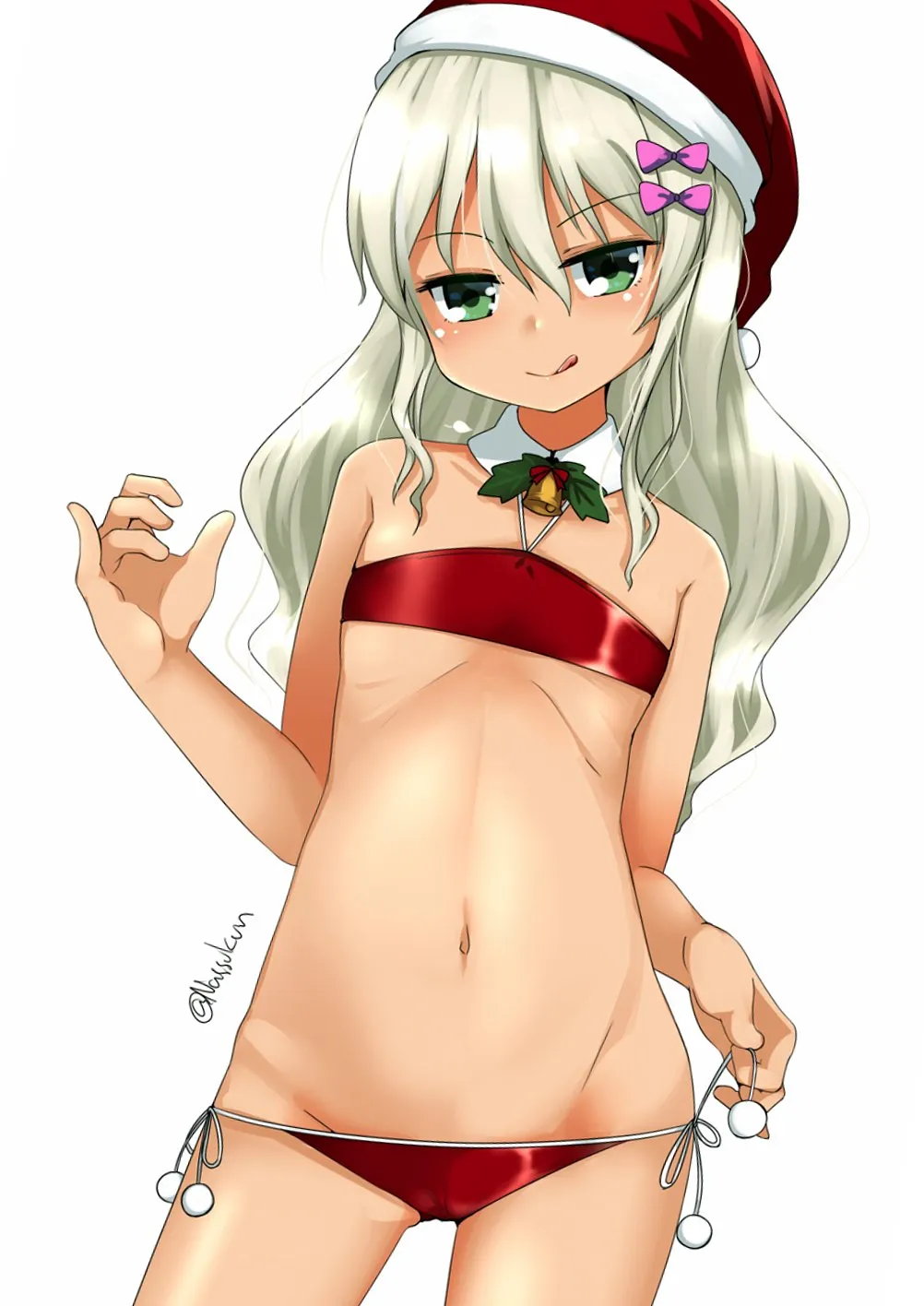 艦隊これくしょんのロリでエッチで扇情的なイタリア駆逐艦グレカーレちゃんの二次エロ画像100連発-10