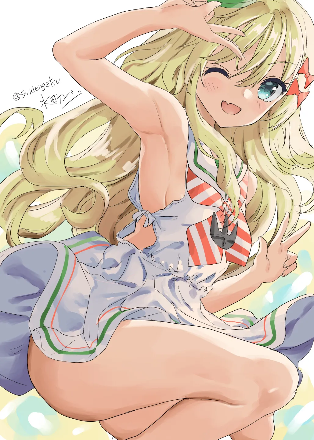 艦隊これくしょんのロリでエッチで扇情的なイタリア駆逐艦グレカーレちゃんの二次エロ画像100連発-43
