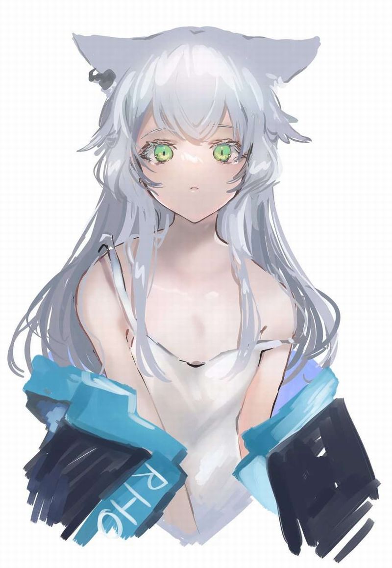 アークナイツのネコミミかわいい14歳ロリ少女ロスモンティスちゃんの二次エロ画像-3