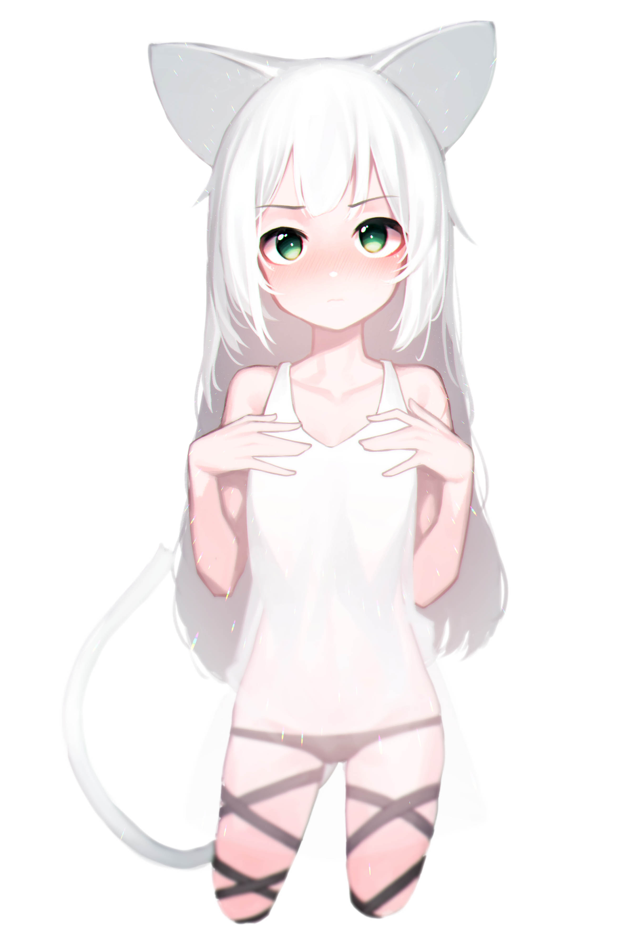 アークナイツのネコミミかわいい14歳ロリ少女ロスモンティスちゃんの二次エロ画像-12