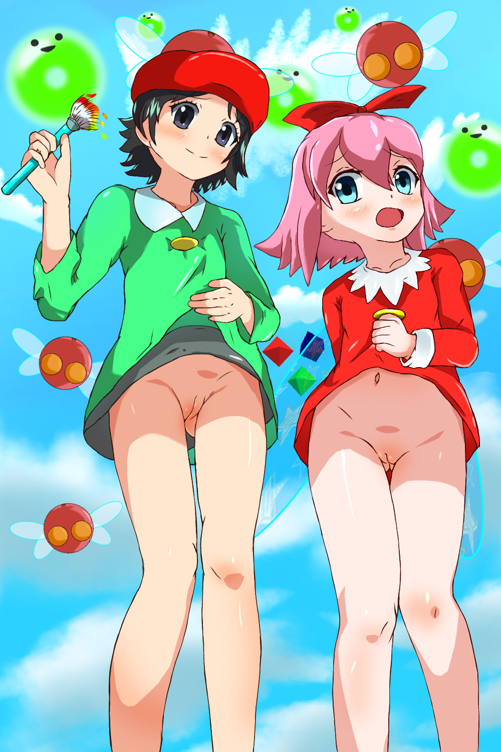 星のカービィのロリ可愛い妖精リボンちゃんのオナホ妖精とは違うかわいいロリペド二次エロ画像-64