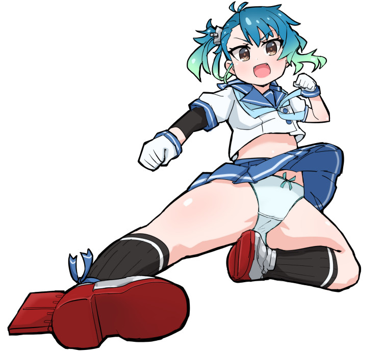 艦隊これくしょん(艦これ)のロリペドかわいい海防艦福江ちゃんの二次エロ画像-6